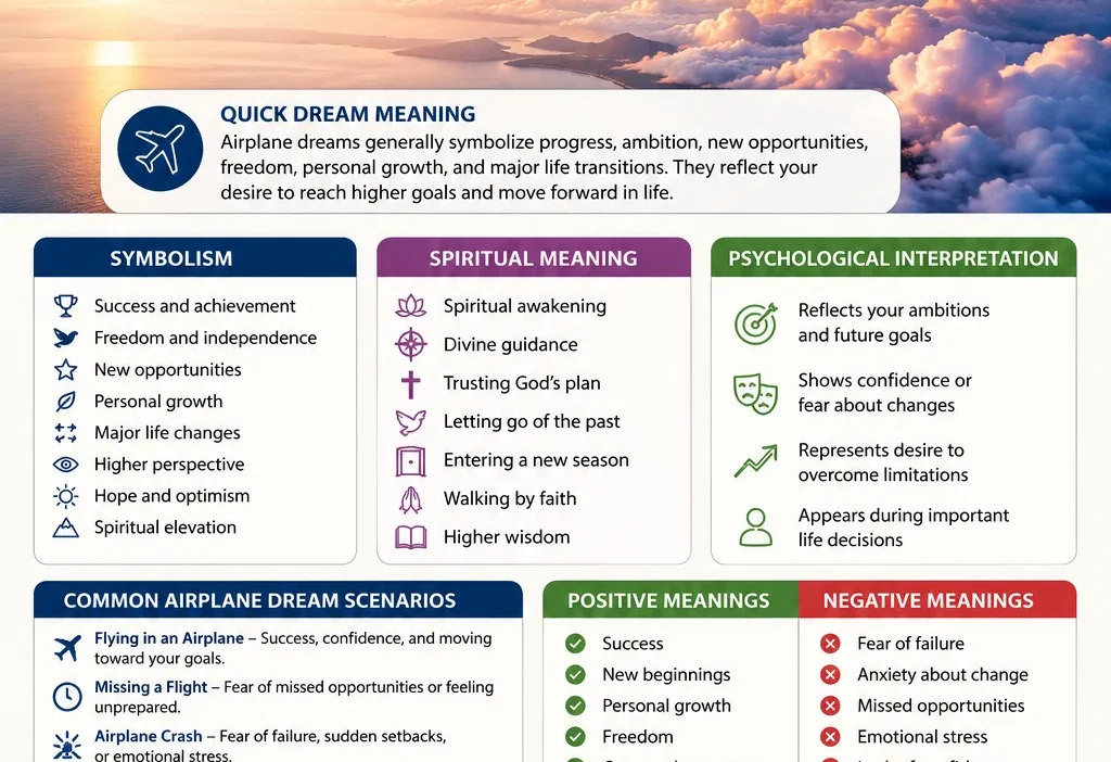 Airplane Dream Symbolism