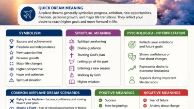 Airplane Dream Symbolism