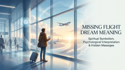 Missing Flight Dream Meaning