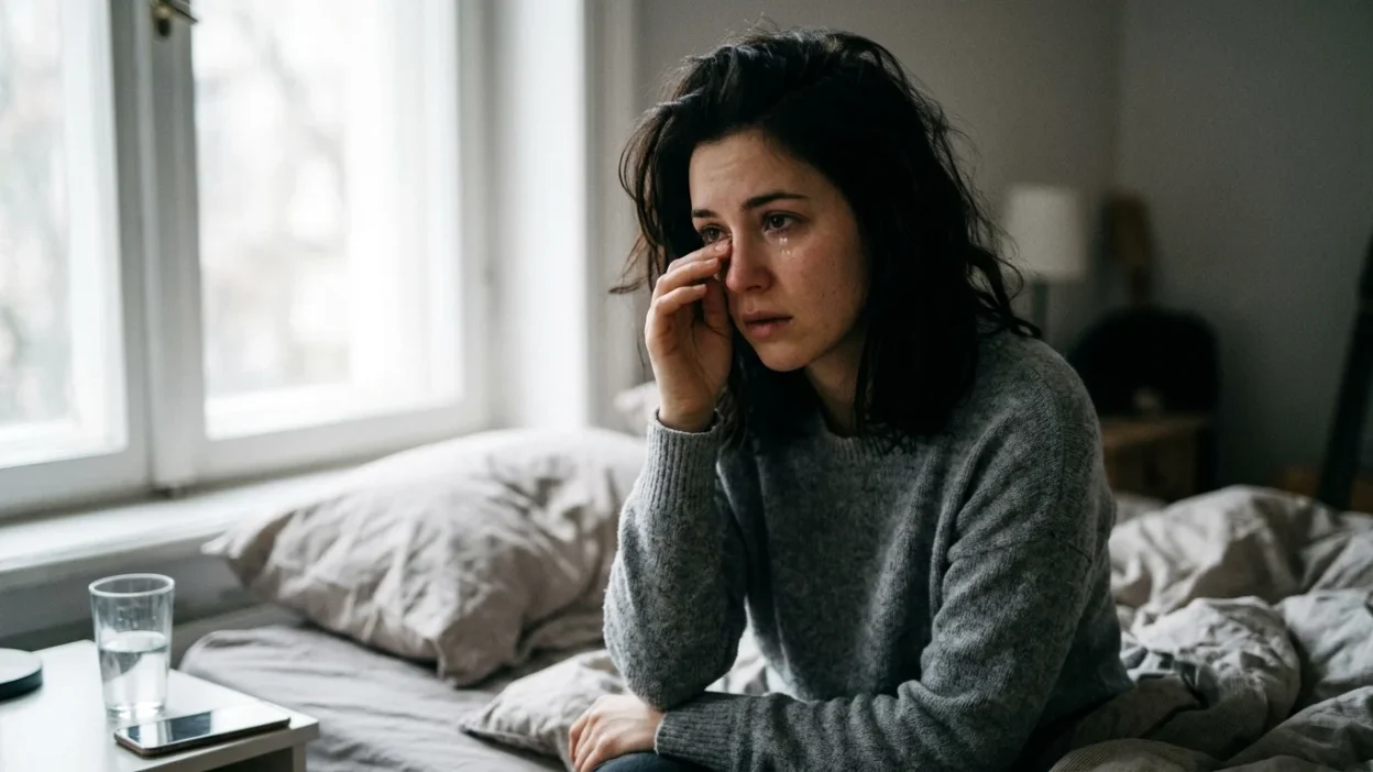 Waking Up Crying Dream Meaning