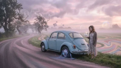 Flat Tire in a Dream