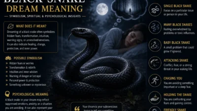 Black Snake Dream Meaning