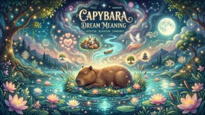 Capybara Dream Meaning