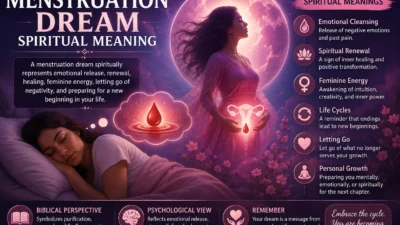 Menstruation Dream Spiritual Meaning