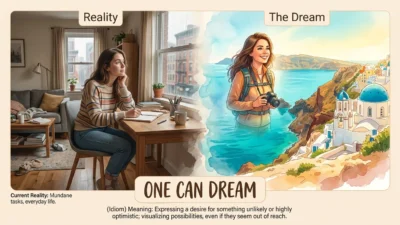 One Can Dream Meaning