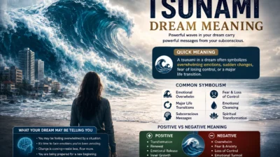 Tsunami Dream Meaning