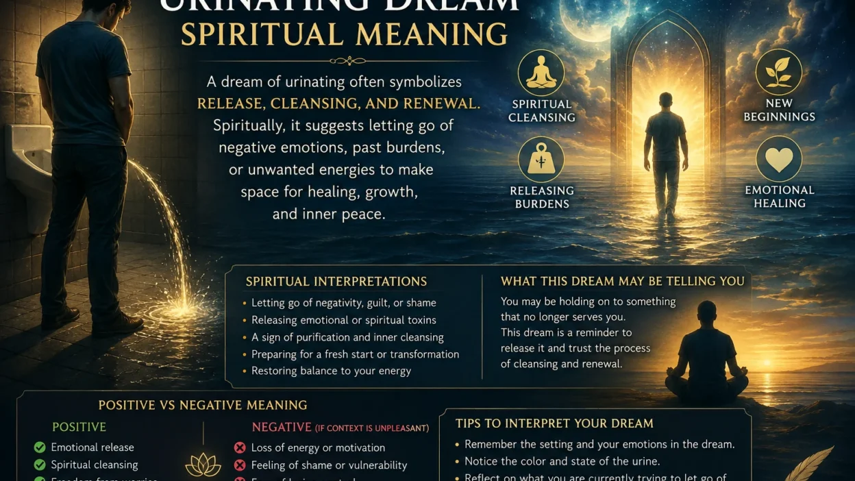 Urinating Dream Spiritual Meaning