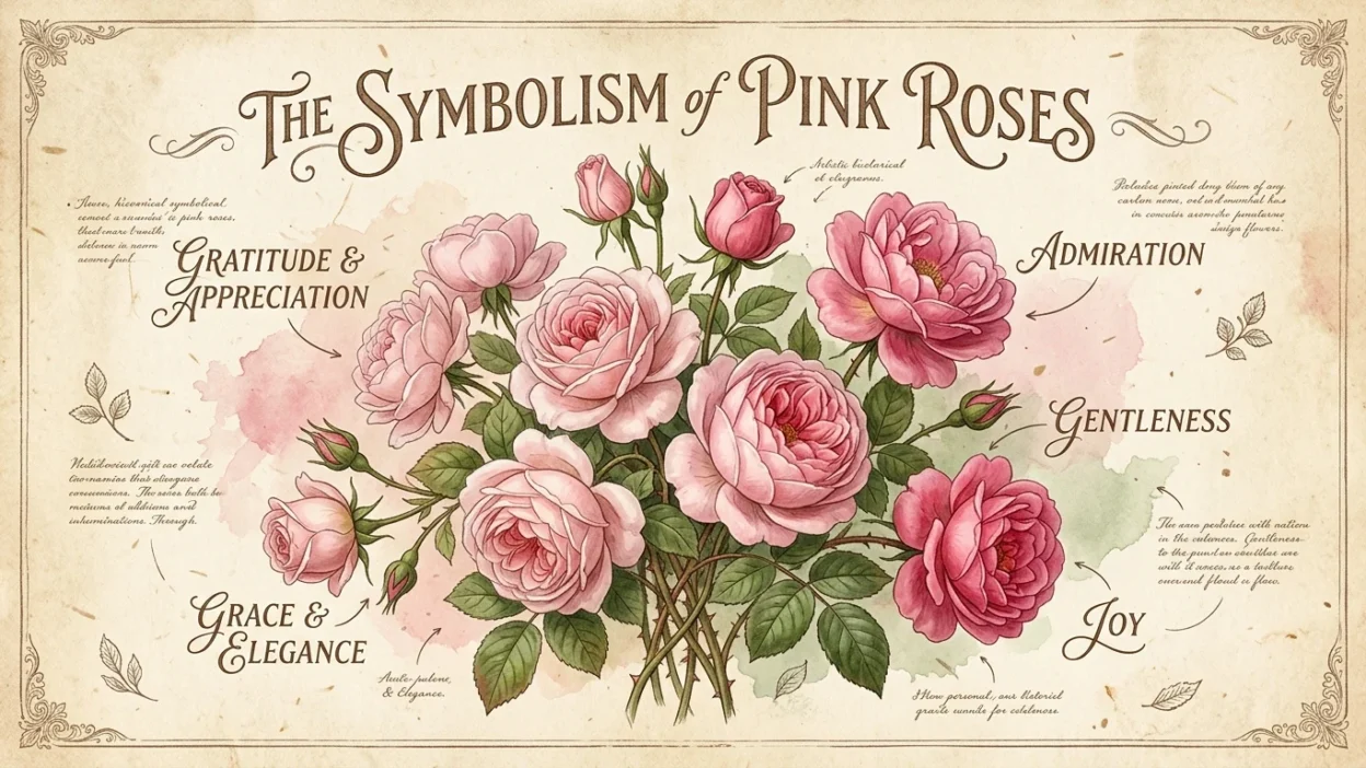 Pink Rose Symbolism
